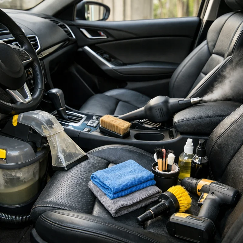 Detailing automobile intérieur et extérieur à Cournonsec - EclatPrestige34