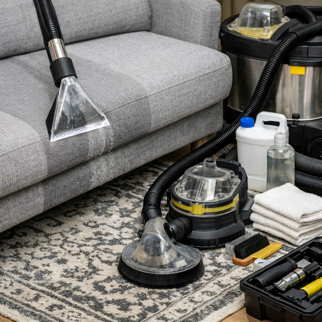 Nettoyage de textiles canapés tapis sièges dans l'Hérault - EclatPrestige34